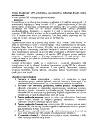 System lokalizacyjny GPS architektura - wykład