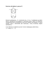 Rezerwa obciążona - wykład