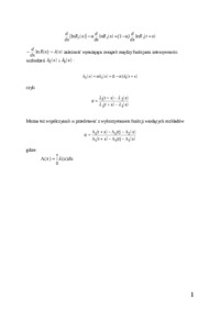 Wykład -  związek między funkcjami intensywności uszkodzeń i 