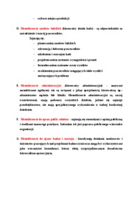 Podział menedżerów według obszarów zarządzania - wykład