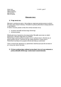 Mieszanie cieczy-opracowanie