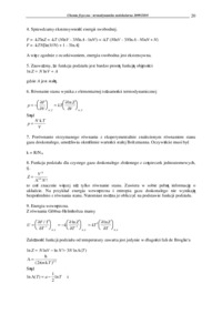 Chemia fizyczna - termodynamika molekularna 2009/2010-wykłady6