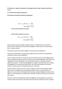 Założenia do obliczeń ścianek szczelnych metodą Bluma-opracowanie