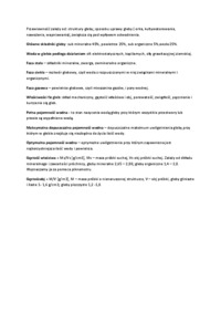 Fizyka i chemia gleb - definicje