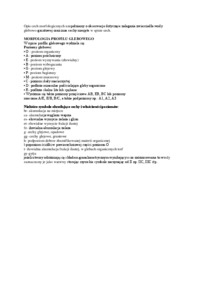 Układy depresyjne gleb-opracowanie