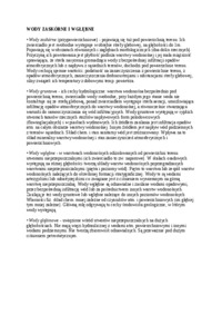 Podział wód podziemnych-opracowanie