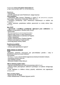 Mała retencja-opracowanie