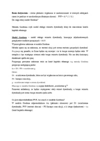 Model Gordona - omówienie