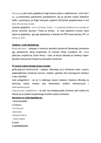 Rynek kapitałowy  - omówienie