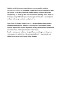 System ERP w Grupie LEW