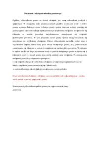 Obciążanie i odciążanie ośrodka gruntowego