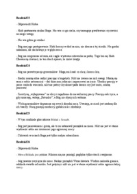 Księga Hioba (rozdz. 21-30) - opracowanie