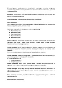 Proces organizowania-opracowaanie