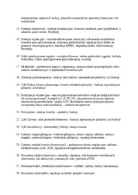 Biochemia - zagadnienia egzaminacyjne 2011