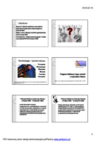 Metody organizacji i zarządzania I