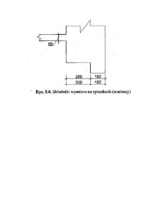 Wymiarowanie rysunków budowlanych