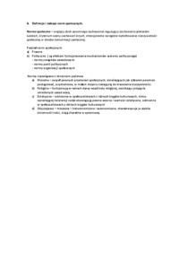 Definicje norm społecznych-opracowanie