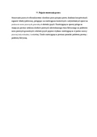 Stosowanie prawa-opracowanie