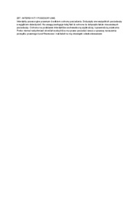 Interdykty posesoryjne-opracowanie