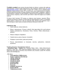 SPOŁECZNA ODPOWIEDZIALNOŚĆ BIZNESU w dzisiejszym świecie