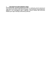 Cel postępowania sądowoadministracyjnego-opracowanie