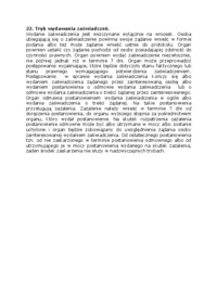 Tryb wydawania zaświadczeń-opracowanie