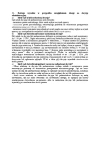 Rodzaje wyroków w przypadku uwzględnienia skargi na decyzję administracyjną-opracowanie