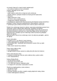 Waluta międzynarodowa i międzynarodowe systemy walutowe- opracowanie