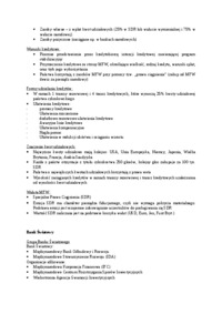 Walutowo - finansowa działalność systemu ONZ- opracowanie