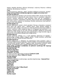 Pacyfizm ( idee, twórcy, nurty)- opracowanie