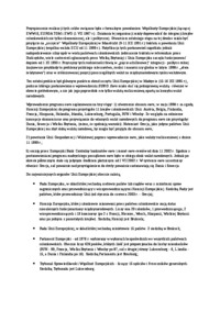 Integracja europejska- opracowanie