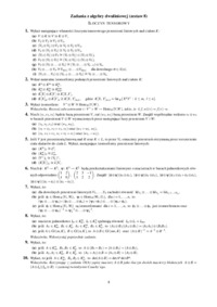 Iloczyn tensorowy - ćwiczenia