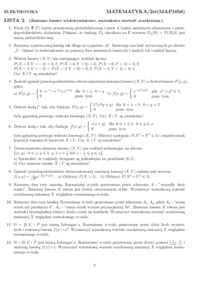 Elektronika - ćwiczenia