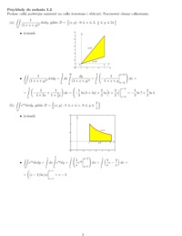 Całki potrójne - ćwiczenia