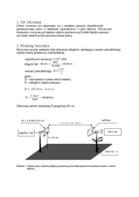 Metodyka konfigurowania poligonu do pomiaru parametrów - wykład