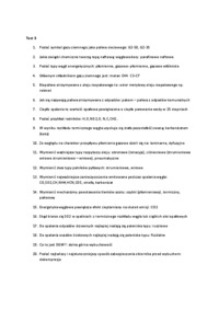 Spalanie paliw-test 3