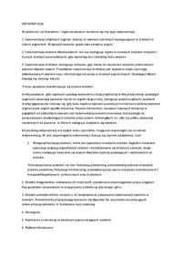 Sedymentacja-opracowanie