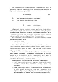 Miary ryzyka akcji - Ryzyko w inwestowaniu