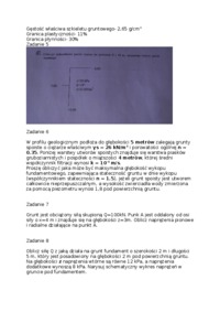 Dobieg z mechaniki gruntów-opracowanie