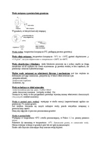 Rodzaje wody w gruncie-opracowanie