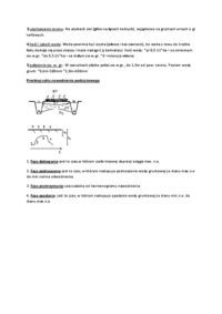 Nawodnienie podsiąkowe-opracowanie - warunki glebowe