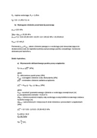  Dobór wodomierza-projekt