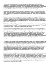 Wykorzystanie energii ze Słońca-opracowanie