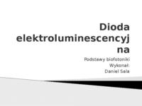Dioda elektroluminescencyjna