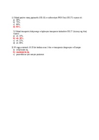 Udział państw w PKB Unii i transportu kolejowego - omówienie testu