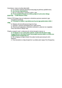 Amortyzacja i wielkość PKB - test