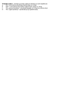 Wskaźniki rynkowe - opis