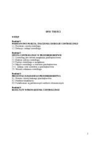 controling - rodzaje