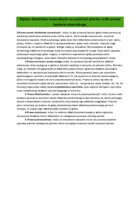 Wiązanie wolnego azotu.