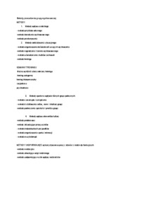 Metodyka pracy opiekuńczo-wychowawczej, Metody prowadzenia grupy wychowawczej